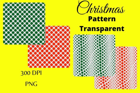 Christmas Pattern Transparent Vol 5 Dots