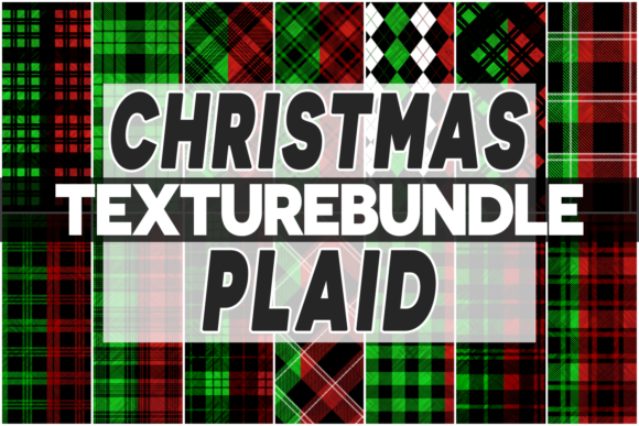 Christmas Plaid Dark Digital Papers: A Timeless Design for Modern Creativity