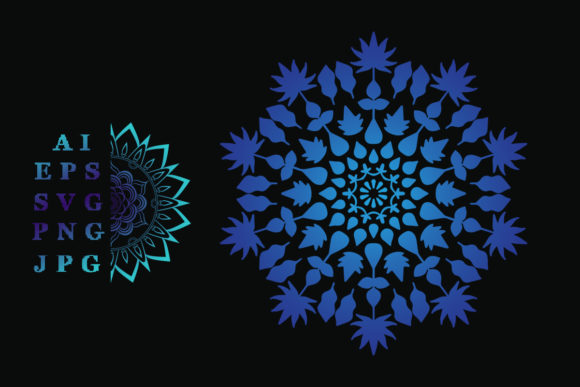 Colourful Mandala Art