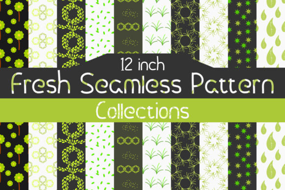 Fresh Seamless Pattern Collection: Elevate Your Creative Projects with Versatile Design