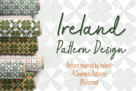 Ireland Inspired Pattern: A Beautiful Fusion of Nature and Culture