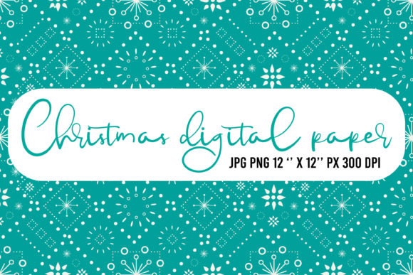 Pattern with Christmas Ornaments