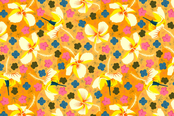 Tropical Botanic Shoeblackplant Pattern: A Versatile Design for Every Project